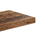 vidaXL Falpolc Tölgyfa 85 x 13,5 x 73,5 cm Szerelt Fa