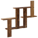 vidaXL Falpolc Tölgyfa 85 x 13,5 x 73,5 cm Szerelt Fa
