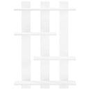 vidaXL Falpolc Fehér 61 x 13,5 x 88 cm Szerelt Fa