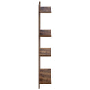 vidaXL Falpolc Antik Fa 61 x 13,5 x 88 cm Szerelt Fa