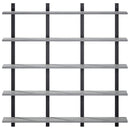 vidaXL Falpolc Szürke Sonoma 102 x 13.5 x 102 cm Szerelt Fa