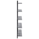 vidaXL Falpolc Szürke Sonoma 102 x 13.5 x 102 cm Szerelt Fa