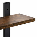 vidaXL Falpolc Füstös Tölgy 100 x 13,5 x 101 cm Szerelt Fa