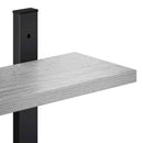 vidaXL Falpolc Szürke Sonoma 61 x 13,5 x 105,5 cm Szerelt Fa