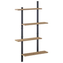 vidaXL Falpolc Kézműves Tölgy 61 x 13,5 x 105,5 cm Szerelt Fa