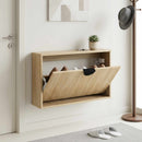 vidaXL Cipőszekrény VENRAY 70 x 17 x 43 cm Szerelt Fa Sonoma Tölgy