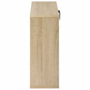 vidaXL Cipőszekrény VENRAY 70 x 17 x 43 cm Szerelt Fa Sonoma Tölgy