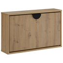 vidaXL Cipőszekrény VENRAY 70 x 17 x 43 cm Szerelt Fa Kézműves Tölgy