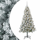 vidaXL Műfenyő gömbökkel 240 cm 300 LED Meleg fehér PVC és fém