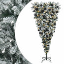 vidaXL Műkarácsonyfa gömbbel 240 cm 300 LED Meleg fehér PVC és fém