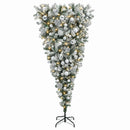 vidaXL Műkarácsonyfa gömbbel 210 cm 300 LED Meleg fehér PVC és fém