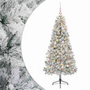 vidaXL Műkarácsonyfa gömbbel 120 cm 150 LED Meleg fehér PVC és fém