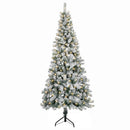 vidaXL Műanyag Hajtogatós Karácsonyfa 210 cm 300 LED Meleg fehér