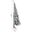 vidaXL Műkarácsonyfa gömbbel 120 cm 150 LED Meleg fehér PVC és fém