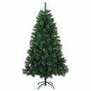 vidaXL Műkarácsonyfa gömbökkel 210 cm 300 LED Meleg fehér PVC és fém