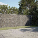 vidaXL Gabion 3,5 mm Dróttal és 5x2,5 cm Rácsos 1200x20x150 cm