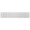 vidaXL Gabion 3,5 mm Dróttal és 5x2,5 cm Rácsos 1050x20x200 cm