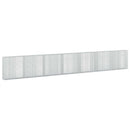 vidaXL Gabion 3,5 mm Dróttal és 5x2,5 cm Rácsos 700x30x100 cm