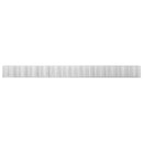 vidaXL Gabion 3,5 mm Dróttal és 5x2,5 cm Rácsos 1200x30x100 cm