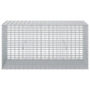 vidaXL Gabion 3,5 mm Dróttal és 5x2,5 cm Rácsos 100x50x50 cm