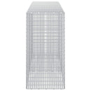 vidaXL Gabion 3,5 mm Dróttal és 5x2,5 cm Rácsos 250x50x100 cm