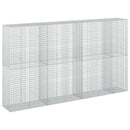 vidaXL Gabion 3,5 mm Dróttal és 5x2,5 cm Rácsos 350x50x200 cm