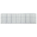 vidaXL Gabion 3,5 mm Dróttal és 5x2,5 cm Rácsos 700x50x200 cm
