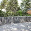 vidaXL Gabion 3,5 mm Dróttal és 5x2,5 cm Rácsos 200x100x50 cm