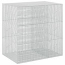 vidaXL Gabion 3,5 mm Dróttal és 5x2,5 cm Rácsos 150x100x150 cm
