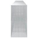 vidaXL Gabion 3,5 mm Dróttal és 5x2,5 cm Rácsos 800x100x200 cm