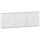 vidaXL Gabion 3,5 mm Dróttal és 5x5 cm Rácsos 150x10x50 cm