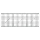 vidaXL Gabion 3,5 mm Dróttal és 5x5 cm Rácsos 150x10x50 cm