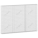 vidaXL Gabion 3,5 mm Dróttal és 5x5 cm Rácsos 150x10x100 cm