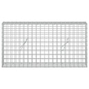 vidaXL Gabion 3,5 mm Dróttal és 5x5 cm Rácsos 100x20x50 cm