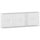 vidaXL Gabion 3,5 mm Dróttal és 5x5 cm Rácsos 150x20x50 cm