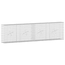 vidaXL Gabion 3,5 mm Dróttal és 5x5 cm Rácsos 200x20x50 cm
