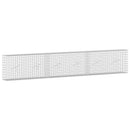 vidaXL Gabion 3,5 mm Dróttal és 5x5 cm Rácsos 300x20x50 cm