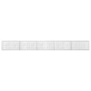 vidaXL Gabion 3,5 mm Dróttal és 5x5 cm Rácsos 500x20x50 cm