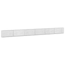 vidaXL Gabion 3,5 mm Dróttal és 5x5 cm Rácsos 600x20x50 cm