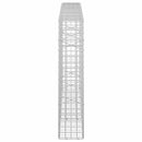 vidaXL Gabion 3,5 mm Dróttal és 5x5 cm Rácsos 150x20x100 cm
