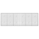 vidaXL Gabion 3,5 mm Dróttal és 5x5 cm Rácsos 300x20x100 cm