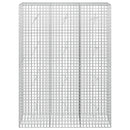 vidaXL Gabion 3,5 mm Dróttal és 5x5 cm Rácsos 150x20x200 cm