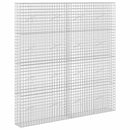 vidaXL Gabion 3,5 mm Dróttal és 5x5 cm Rácsos 200x20x200 cm