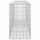 vidaXL Gabion 3,5 mm Dróttal és 5x5 cm Rácsos 200x30x50 cm