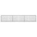 vidaXL Gabion 3,5 mm Dróttal és 5x5 cm Rácsos 300x30x50 cm
