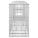 vidaXL Gabion 3,5 mm Dróttal és 5x5 cm Rácsos 300x30x50 cm