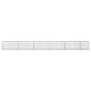 vidaXL Gabion 3,5 mm Dróttal és 5x5 cm Rácsos 550x30x50 cm