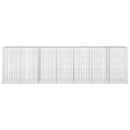 vidaXL Gabion 3,5 mm Dróttal és 5x5 cm Rácsos 350x30x100 cm