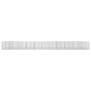 vidaXL Gabion 3,5 mm Dróttal és 5x5 cm Rácsos 1100x30x100 cm