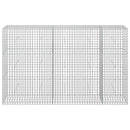 vidaXL Gabion 3,5 mm Dróttal és 5x5 cm Rácsos 250x30x150 cm